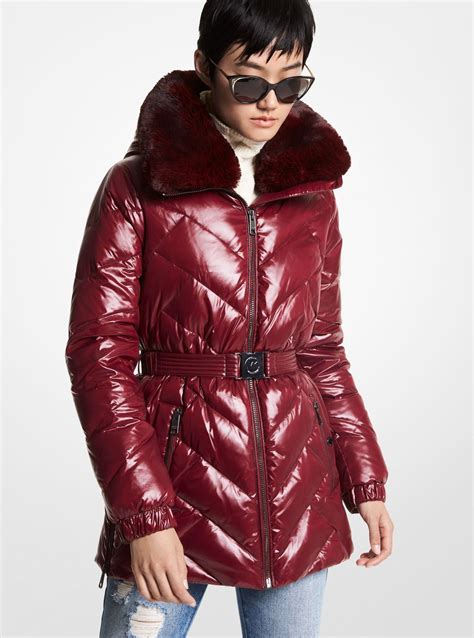 michael kors puffer parka jacket|michael kors puffer jackets men's.